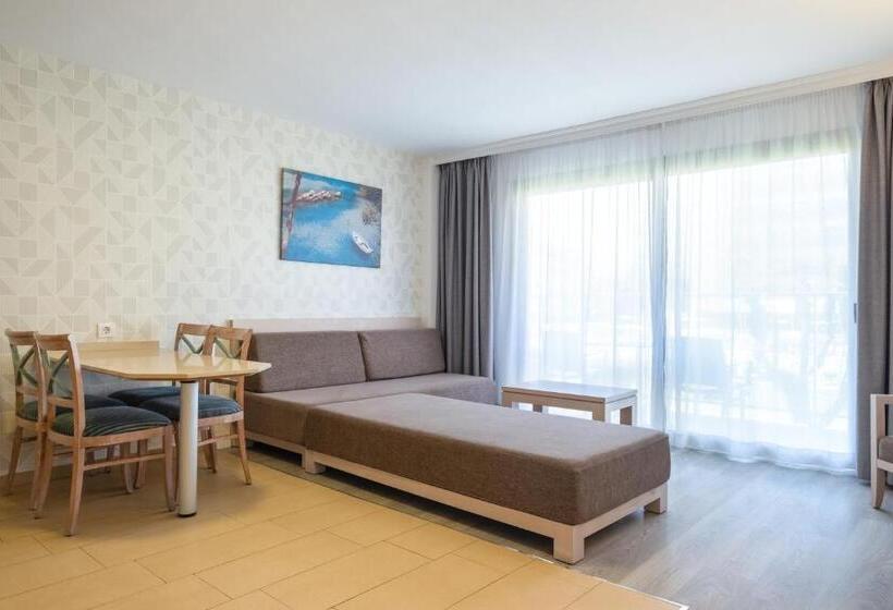 침실 1개 발코니 아파트, Helios Mallorca Hotel & Apartments