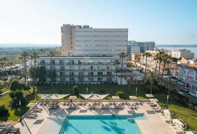 プールの見えるシングルルーム, Helios Mallorca Hotel & Apartments