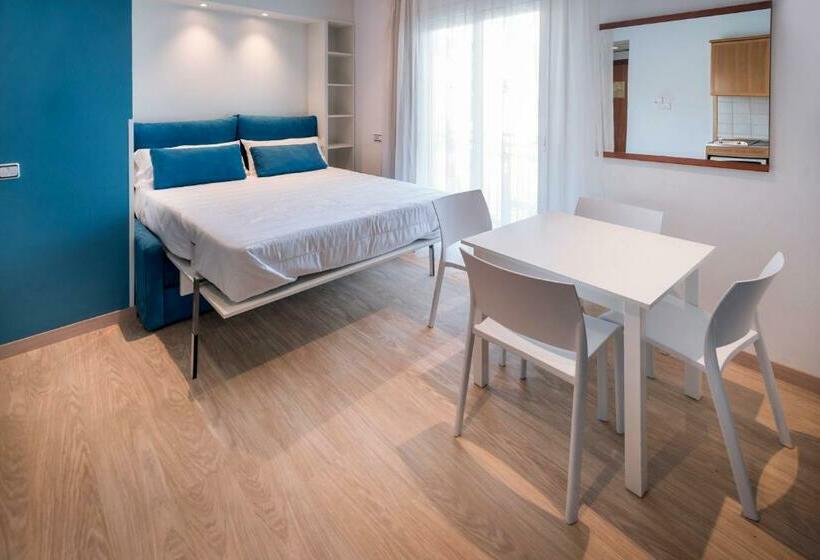 Апартаменты 1 Спальня с Балконом Вид на Бассейн, Ght Balmes, Hotel Aparthotel&splash