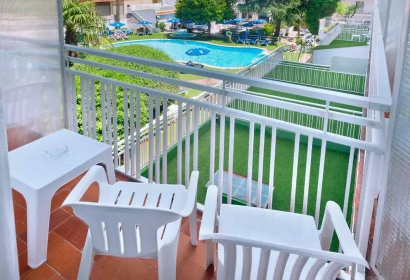 اتاق استاندارد با چشم‌انداز استخر, Ght Balmes, Hotel Aparthotel&splash