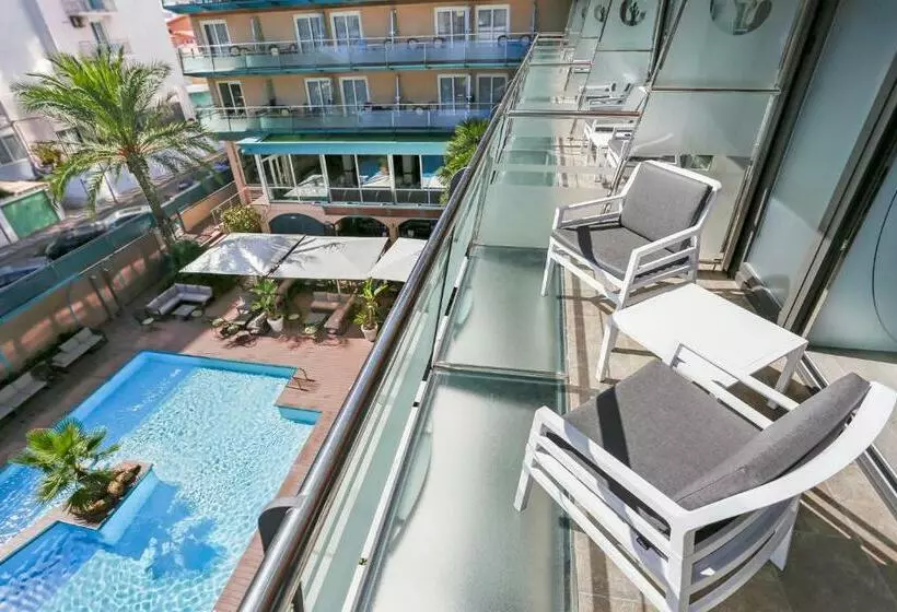 اتاق سوپریور با چشم‌انداز استخر, Kaktus Hotel Kaktus Playa   Adults Recommended