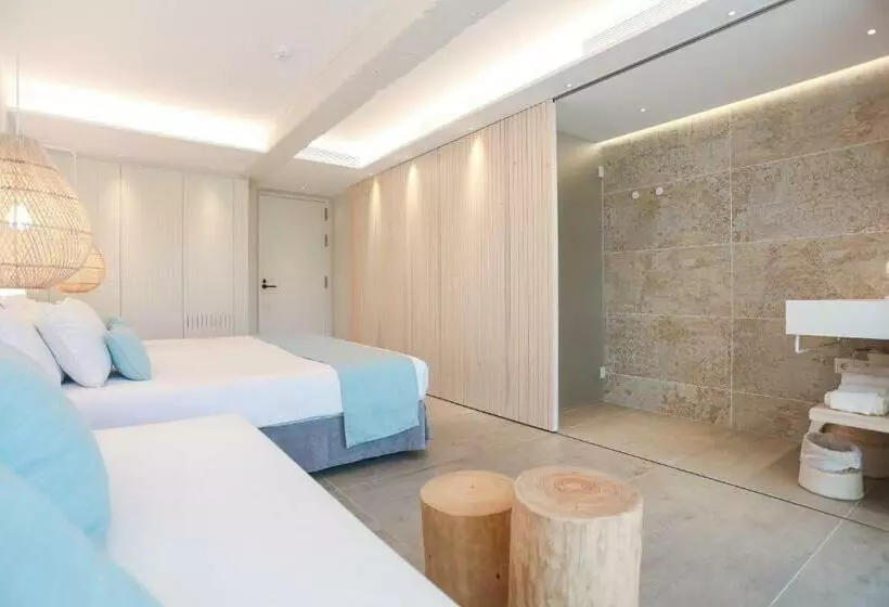 اتاق خانوادگی با چشم‌انداز دریا, Kaktus Hotel Kaktus Playa   Adults Recommended