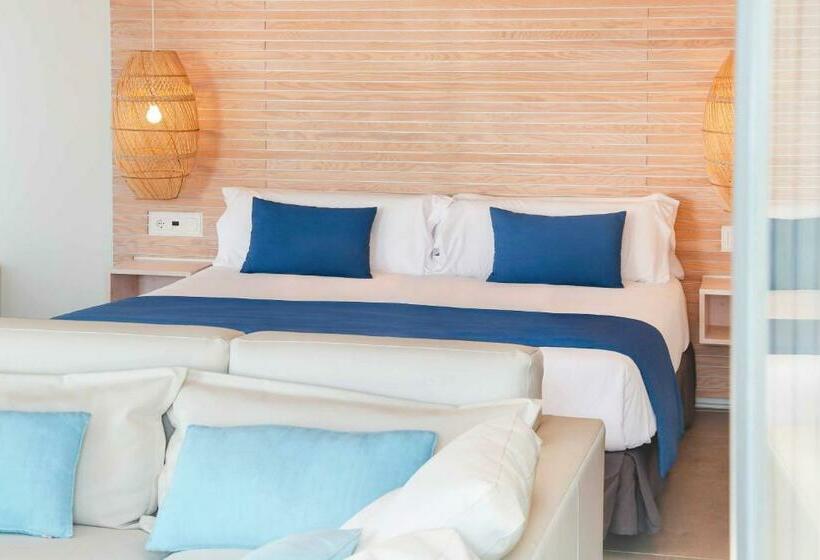 带海景的复工套房, Kaktus Hotel Kaktus Playa   Adults Recommended