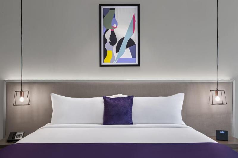 غرفة ديلوكس مطلة على المدينة, Melia Plaza Valencia