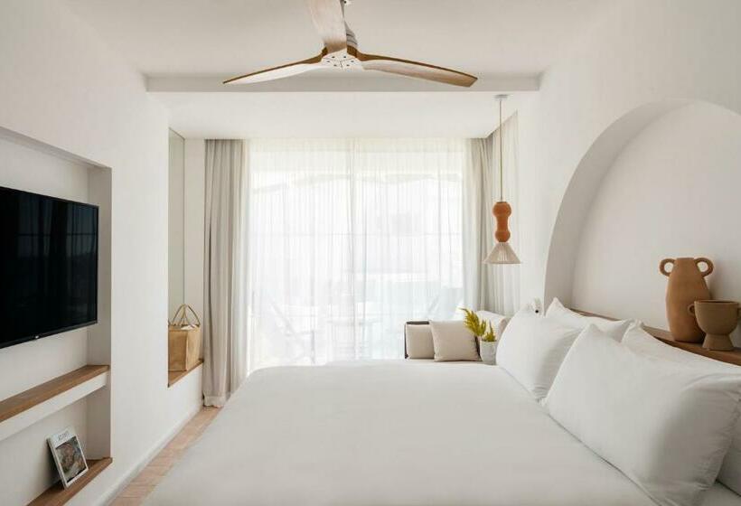 标准间侧面带海景, Villa Le Blanc Gran Meliá Hotel