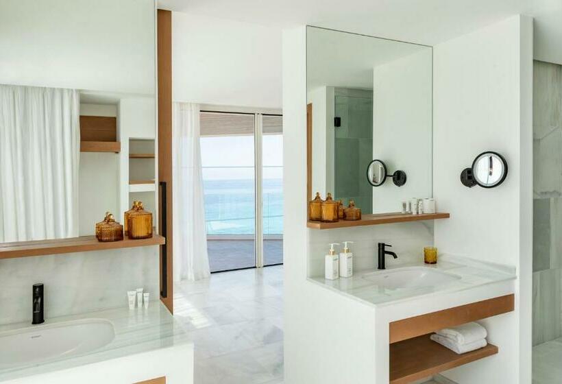 标准间侧面带海景, Villa Le Blanc Gran Meliá Hotel