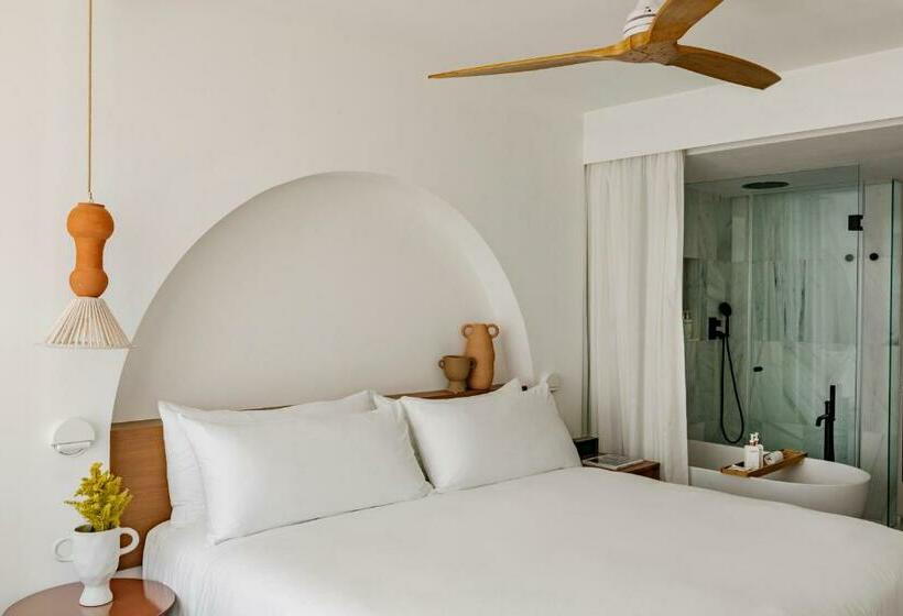 标准间侧面带海景, Villa Le Blanc Gran Meliá Hotel