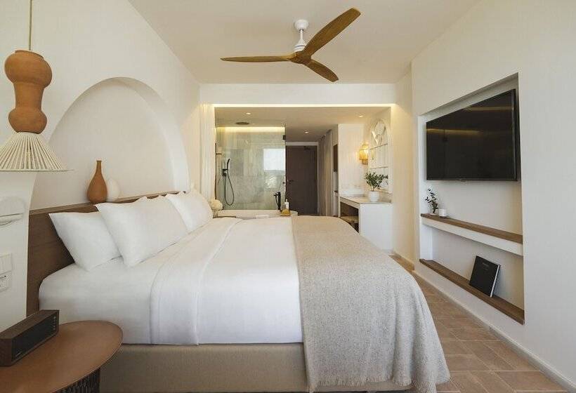 标准间侧面带海景, Villa Le Blanc Gran Meliá Hotel