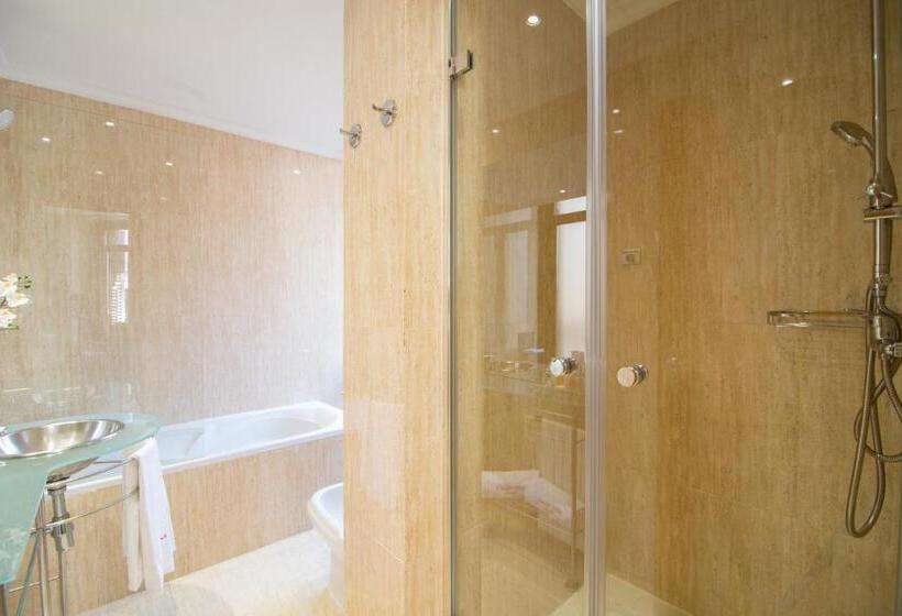 Номер Deluxe Кровать Кинг Вид на Город, Petit Palace Preciados