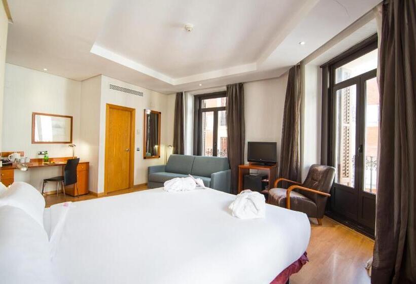 Номер Deluxe Кровать Кинг Вид на Город, Petit Palace Preciados