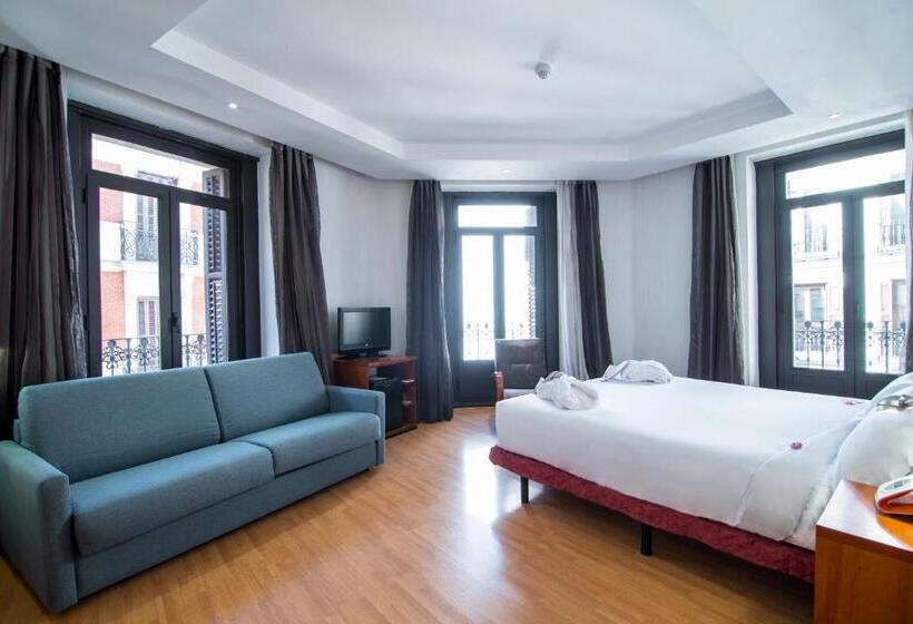 Номер Deluxe Кровать Кинг Вид на Город, Petit Palace Preciados