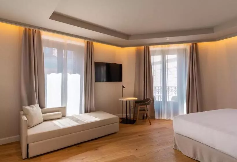 اتاق دلوکس با تخت کینگ و چشم‌انداز شهر, Petit Palace Preciados
