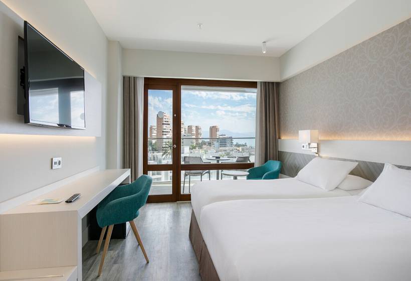 수피리어 룸 측면 바다 전망, Sol Torremolinos Don Pablo