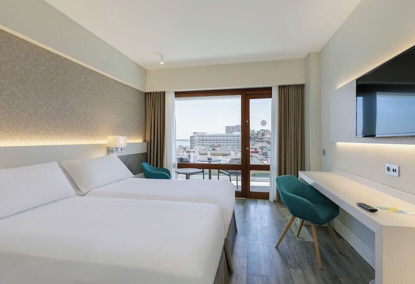 수피리어 룸 측면 바다 전망, Sol Torremolinos Don Pablo