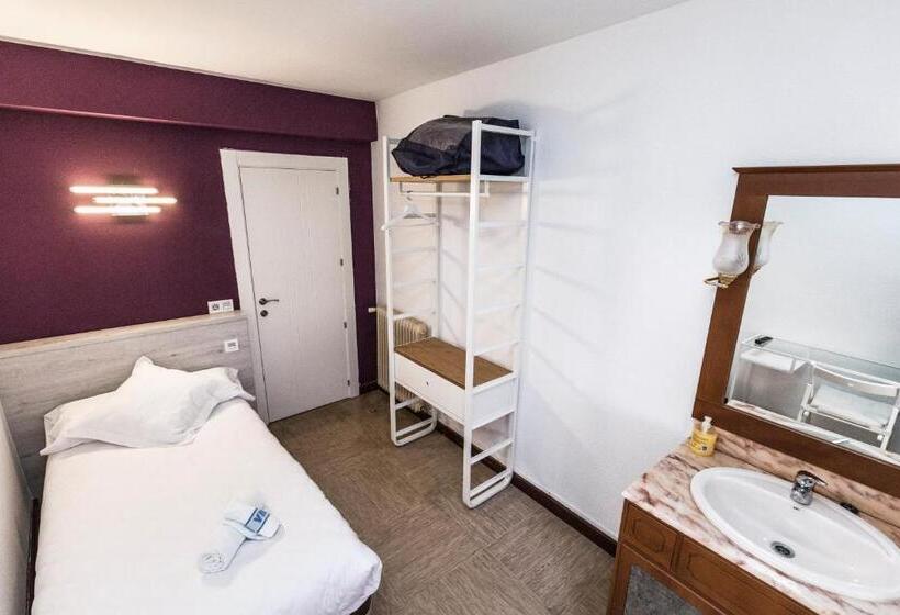 اتاق استاندارد یک تخته با سرویس بهداشتی مشترک, Hostal Viena
