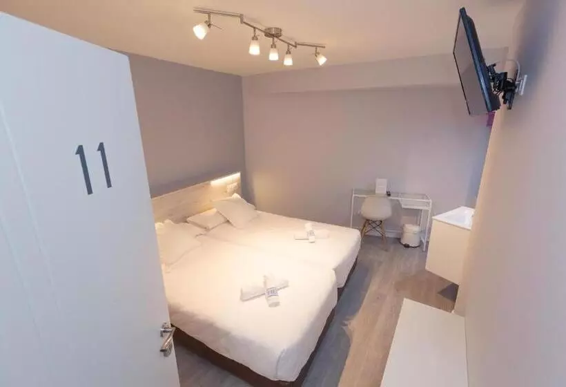 اتاق استاندارد با سرویس بهداشتی مشترک, Hostal Viena