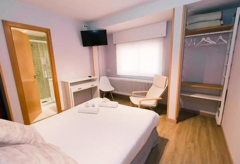 اتاق استاندارد با تخت دوبل, Hostal Viena