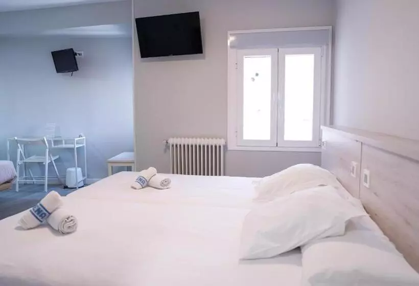 اتاق استاندارد چهار تخته, Hostal Viena
