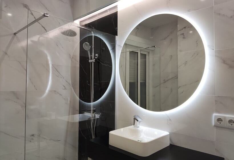 带城市景观的标准间, Hostal La Mexicana