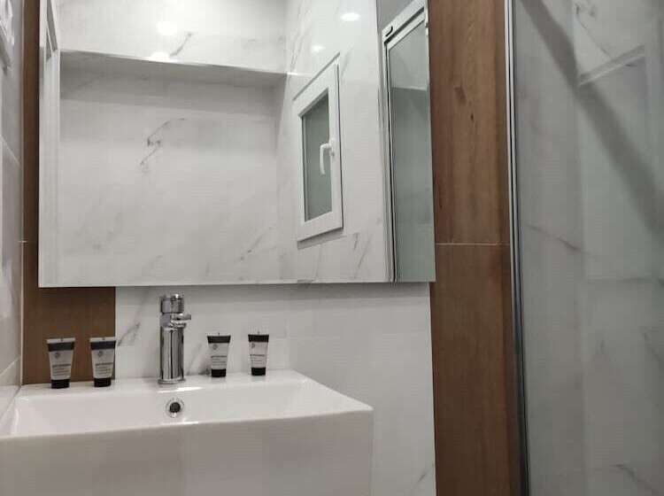 带城市景观的标准间, Hostal La Mexicana