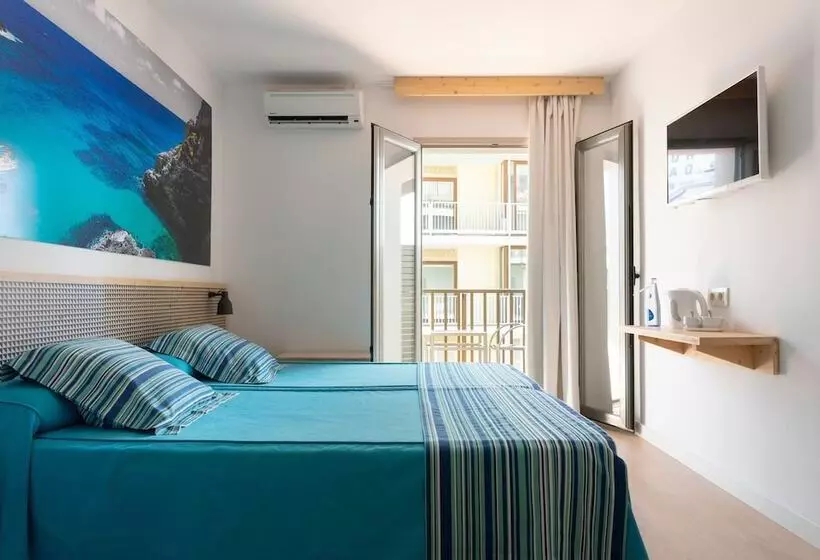 Cameră Standard Pat Dublu cu Vedere la Mare Lateral, Eolo
