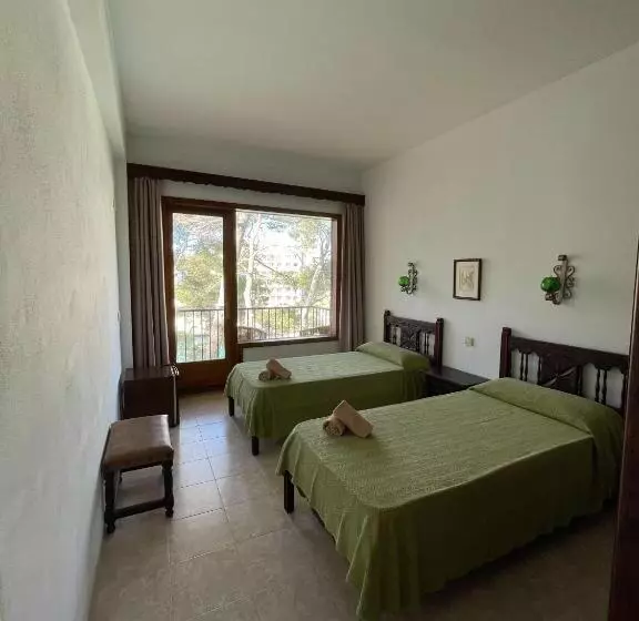 اتاق استاندارد با چشم‌انداز دریا, Hostal Palmaria
