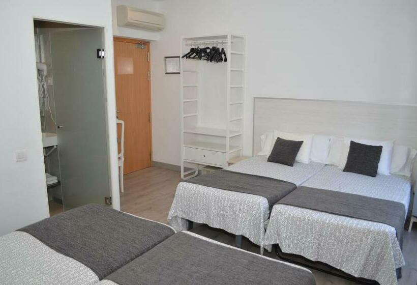 غرفة قياسية رباعية, Hostal San Lorenzo