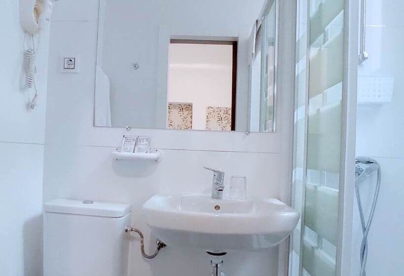 اتاق استاندارد یک نفره, Hostal Bruña Paseo Del Prado