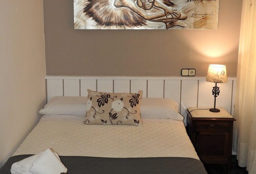 اتاق استاندارد یک نفره, Hostal Bruña Paseo Del Prado