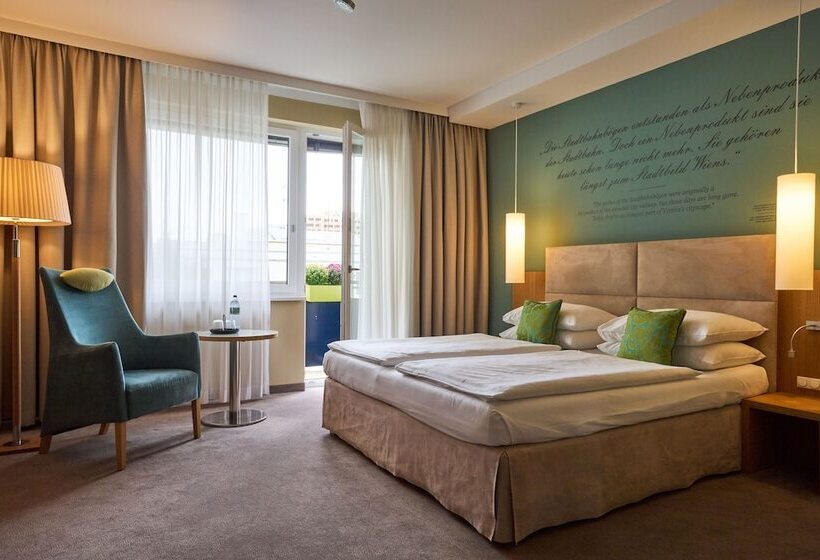 발코니 수피리어 룸, Henriette Stadthotel Vienna