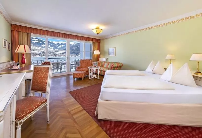 اتاق لوکس با چشم‌انداز دریاچه, Grand Hotel Zell Am See
