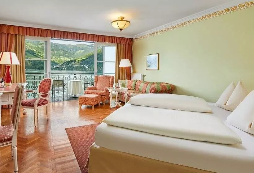 اتاق لوکس با چشم‌انداز دریاچه, Grand Hotel Zell Am See