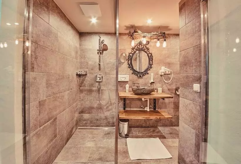 اتاق استاندارد یک نفره, Dorfhotel Glücksschmiede