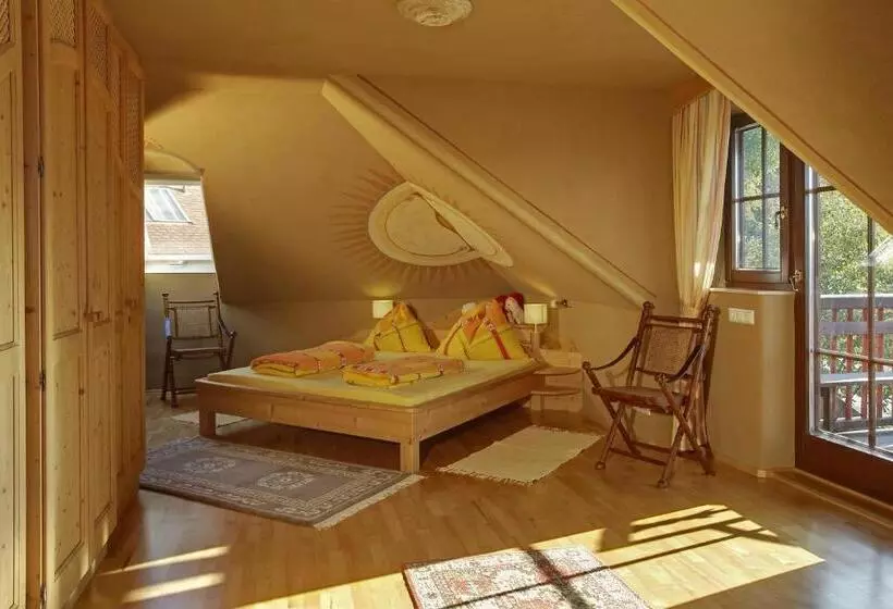 Huoneisto 1 Makuuhuone Parveke, Biolandhaus Arche