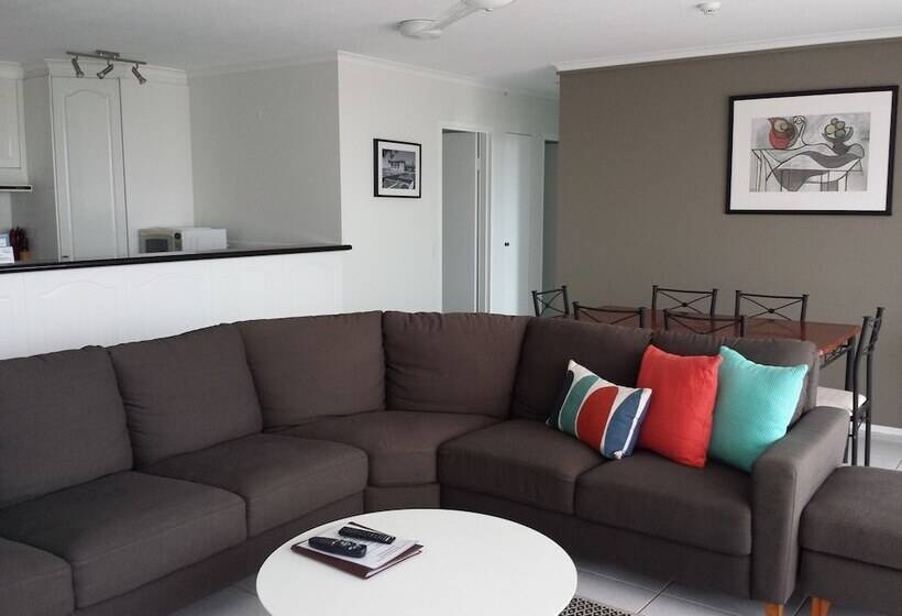 带2个卧室的高级公寓, Kirribilli Riverfront Apartments