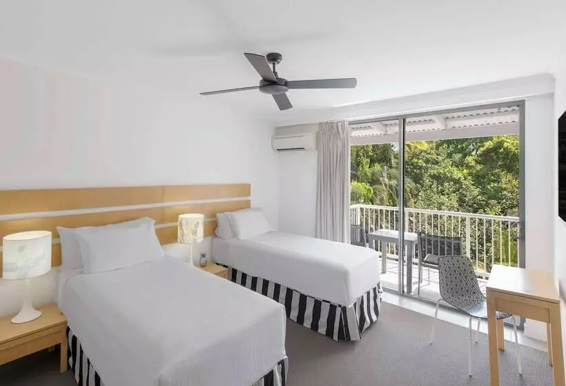 اتاق استاندارد با چشمانداز باغ, Oaks Port Douglas Resort