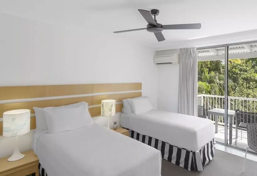 اتاق استاندارد با چشمانداز باغ, Oaks Port Douglas Resort
