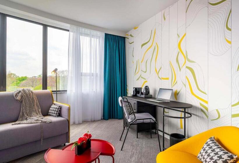 اتاق اجرایی با تخت بزرگ, Mercure Antwerp City Centre