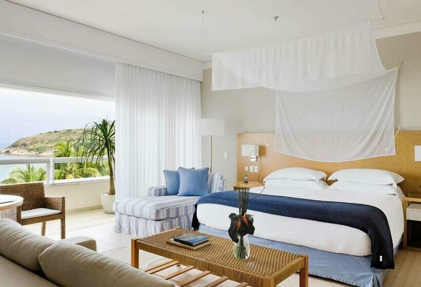 Люкс Deluxe Кровать Кинг, Jequitimar Guaruja Resort & Spa By Accor   Ex Sofitel
