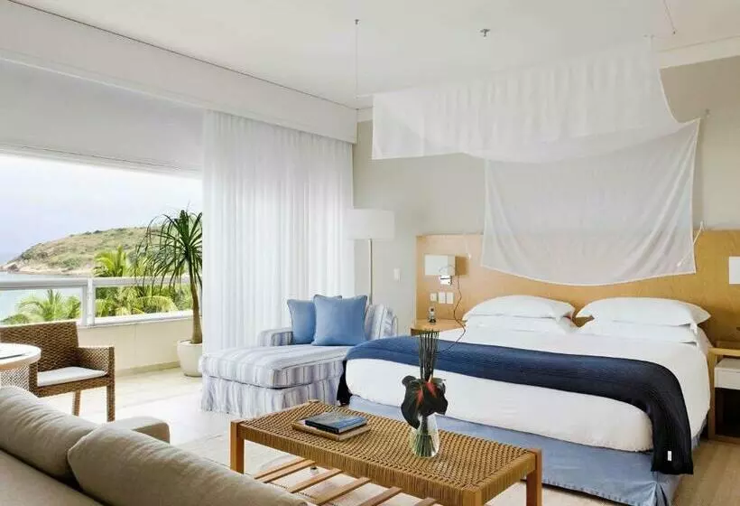 Deluxe Suite King Bed, Jequitimar Guaruja Resort & Spa By Accor   Ex Sofitel