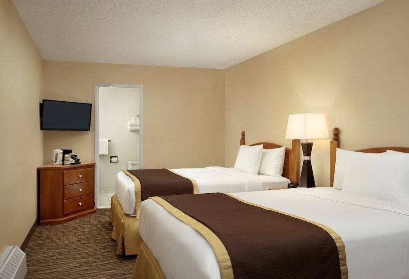 Номер Стандарт 2 Двуспальные Кровати, Lake Louise Inn