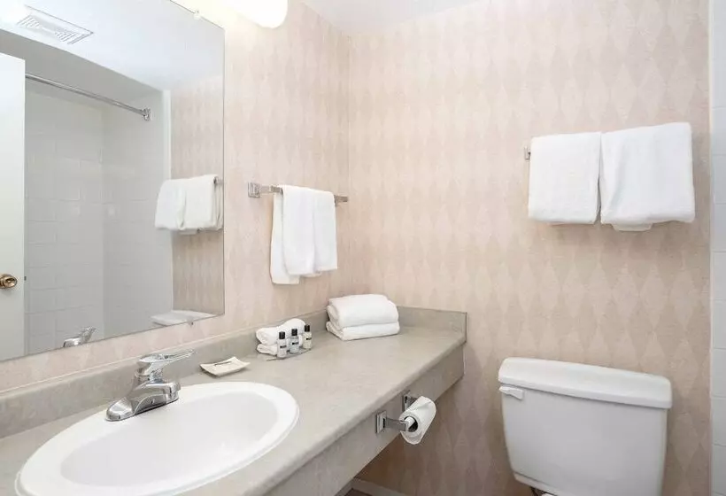 ２ダブルベッドのスタンダードルーム, Sandman Hotel Penticton