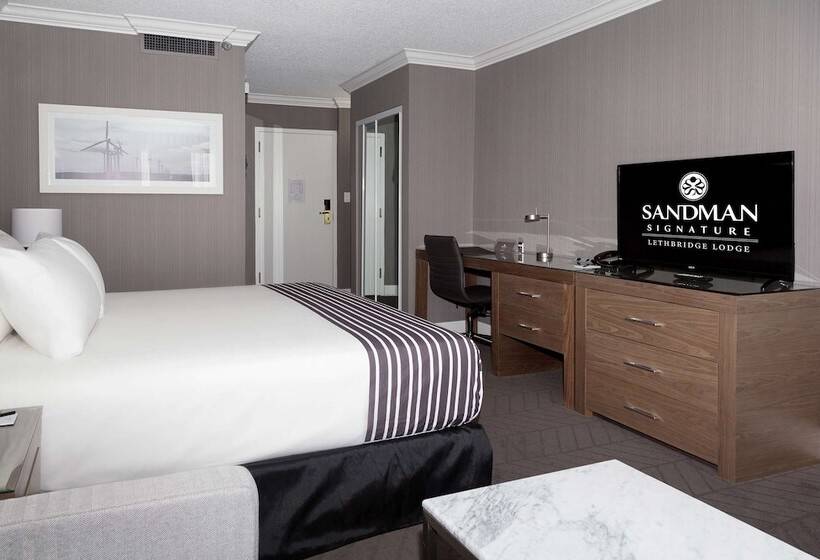 غرفة قياسية سرير كينج, Sandman Signature Lethbridge Lodge