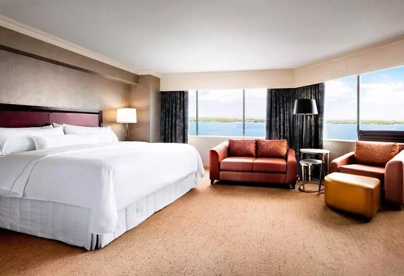 ダブルベッドのスタンダードスタジオ, The Westin Harbour Castle, Toronto