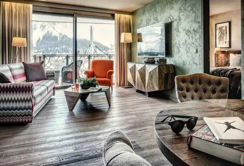 Huoneisto 1 Makuuhuone, Valsana Hotel Arosa Small Luxury