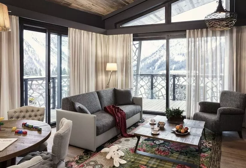 Huoneisto 2 Makuuhuonetta, Valsana Hotel Arosa Small Luxury