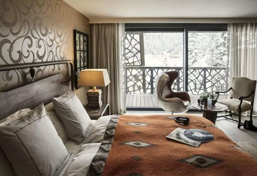 Standard-huone Näkymä, Valsana Hotel Arosa Small Luxury