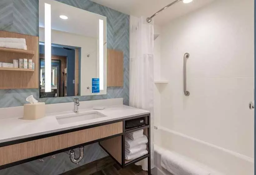 キングサイズベッドのデラックスルーム, Hilton Mississauga/meadowvale