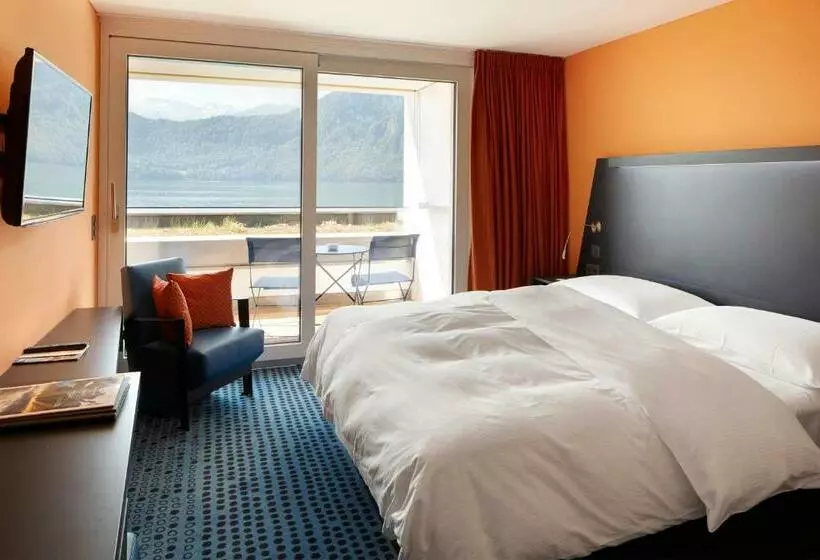 Standard-huone Järvinäkymä, Campus Hotel Hertenstein