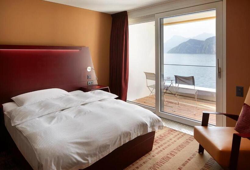 Superior room with lake view, Campus Hotel Hertenstein